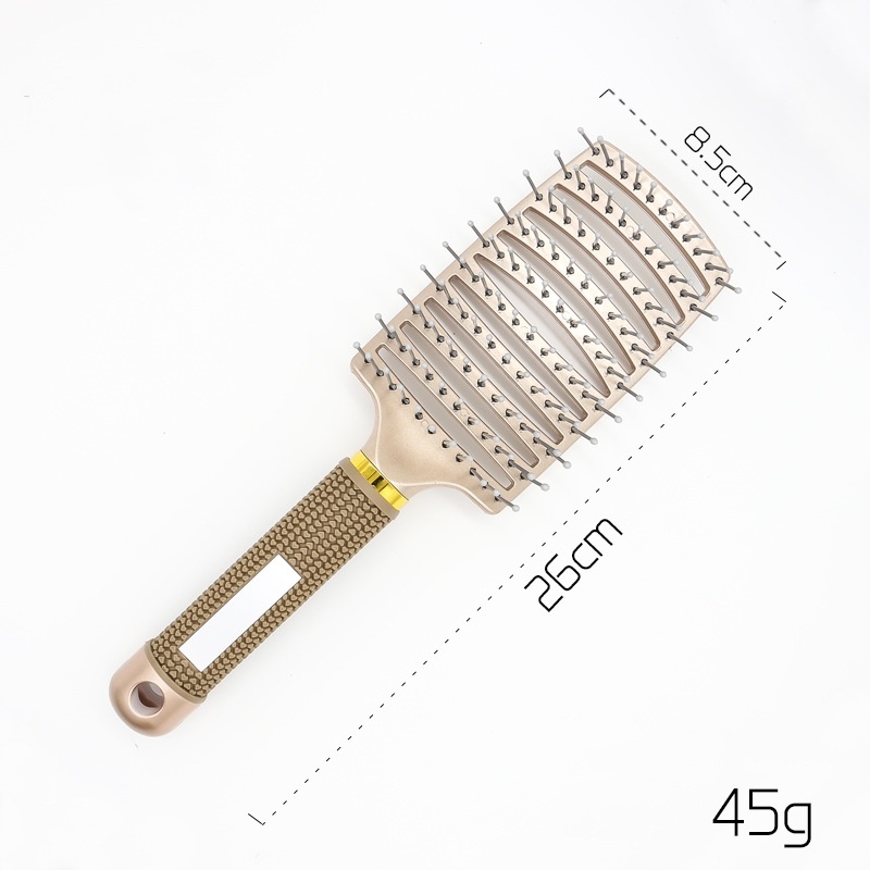 Anti-Klit Detangling Hair Brush – Bristle & Nylon Scalp Massage Comb for Women, Men & Kids - Image 6