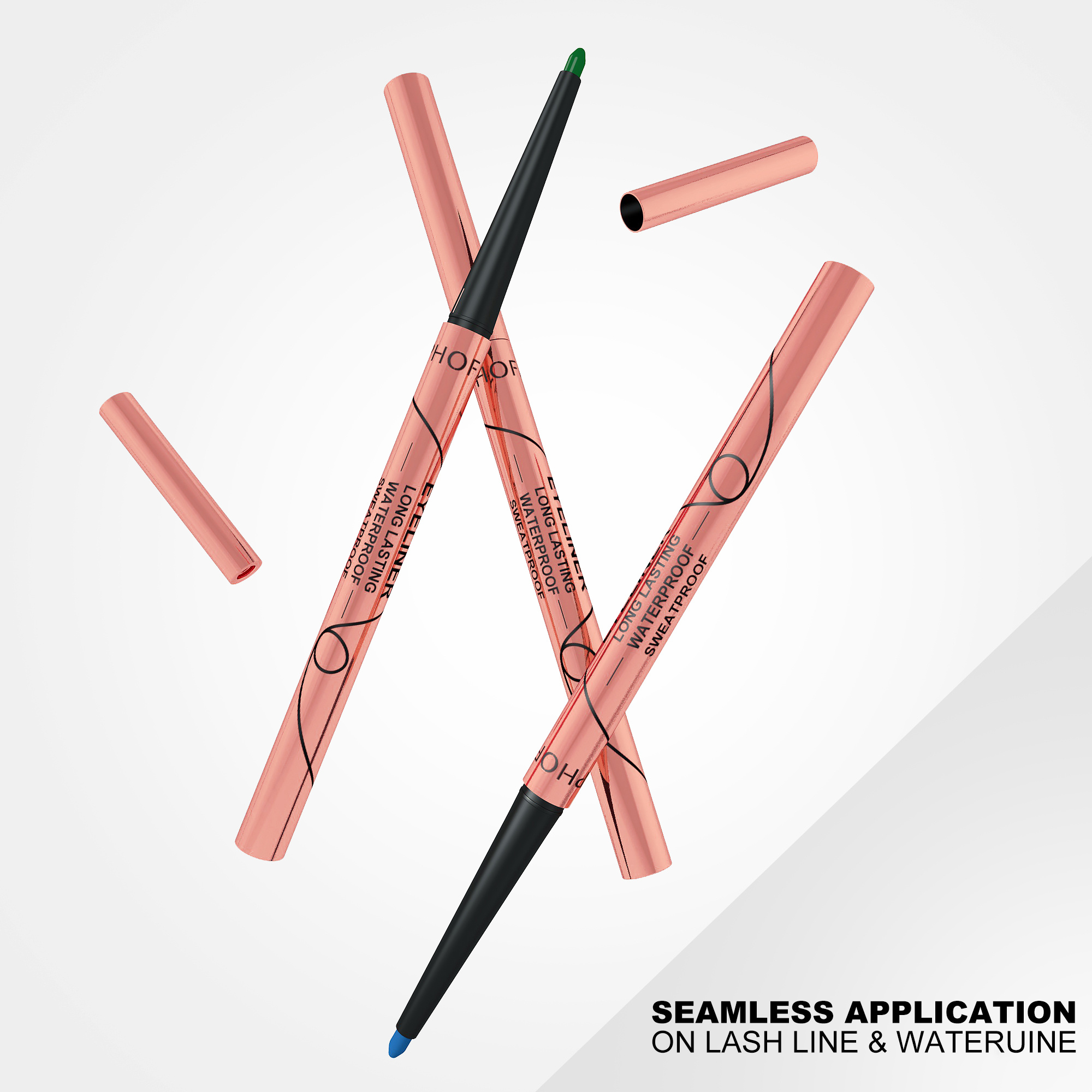 PHOFAY Waterproof Eyeliner – Long-Lasting Color with Matte Finish - Image 3