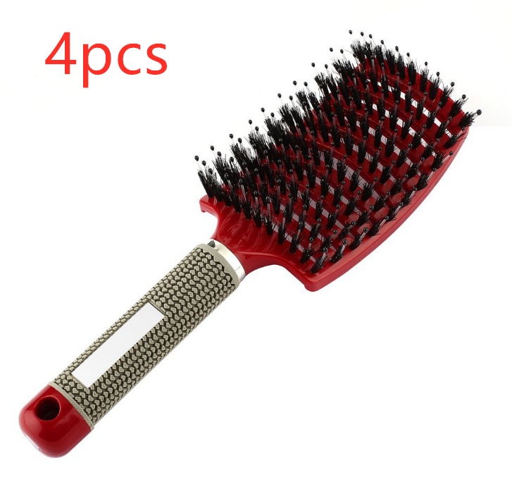Anti-Klit Detangling Hair Brush – Bristle & Nylon Scalp Massage Comb for Women, Men & Kids - Image 3