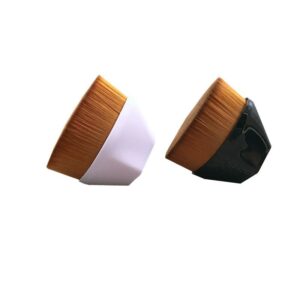 Flat Foundation & Powder Brush – Soft Synthetic Makeup Brush
